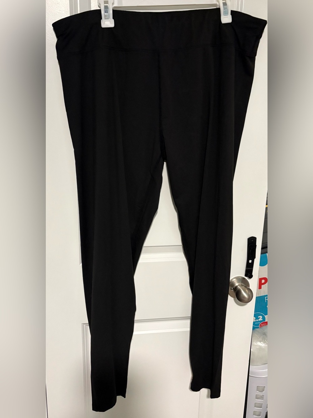 Wander Black High-Waist Ponte Leggings